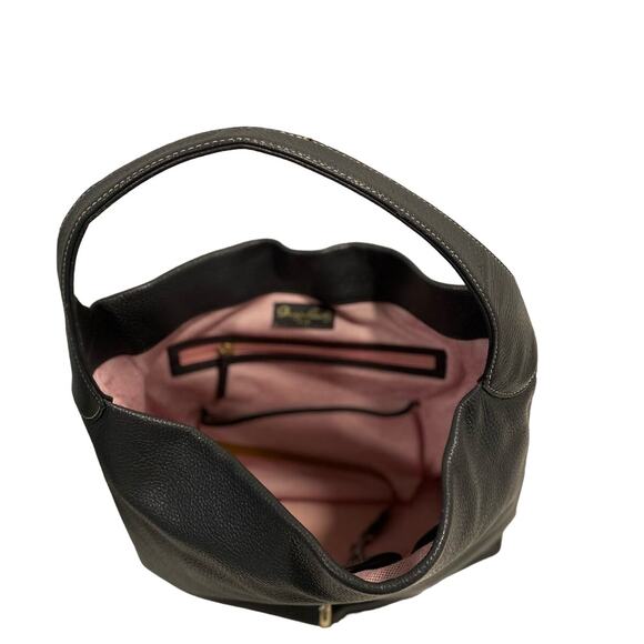 Dooney & Bourke Pebble Grain Leather Large Sack shoulder Purse Hobo bag 0708143 - Picture 10 of 15